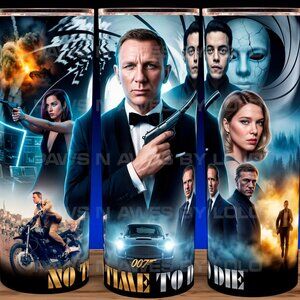 No Time to Die - James Bond 007 - Ana De Armas Movie Cup Mug Tumbler 20oz